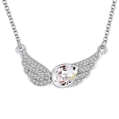 Cross Border New Lovers Fashion Wing Necklaces And Necklaces
