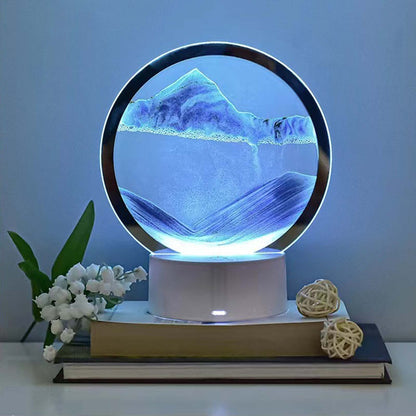3d moving sand art picture