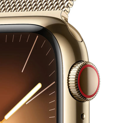 New Model Series 9 Smartwatch with Stainless Milanese Loop
