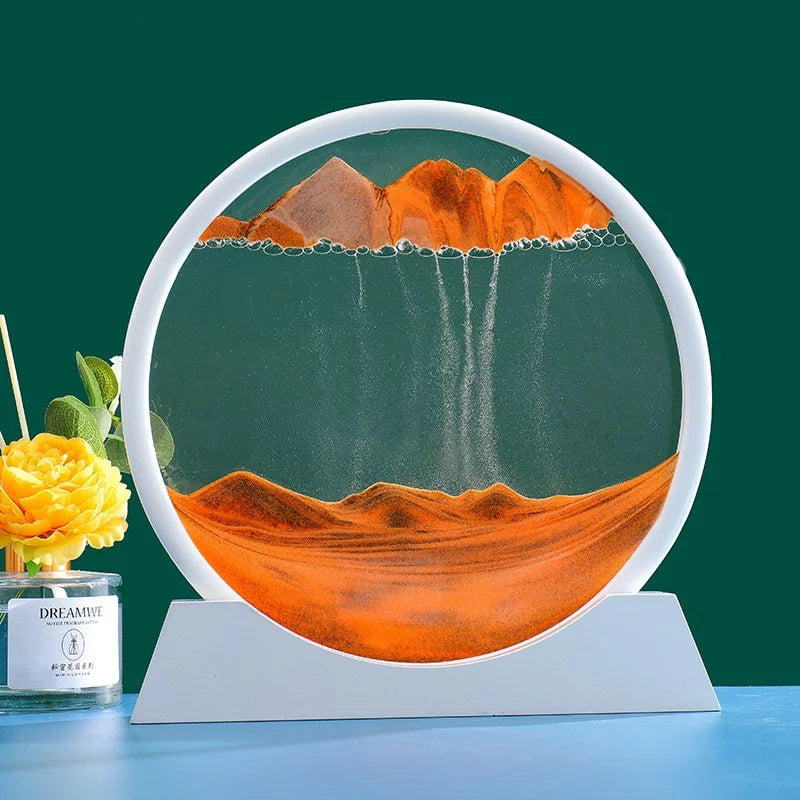 3d moving sand art picture