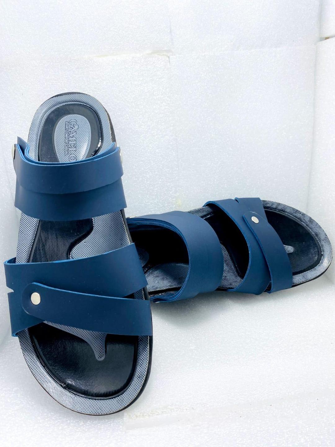 Classic Brown Premium Sandals – Comfort & Style for Men