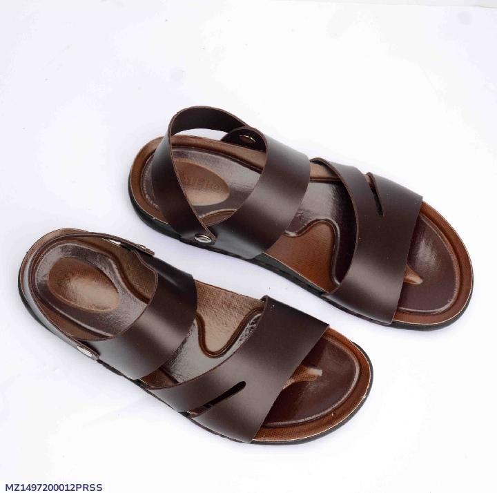 Classic Brown Premium Sandals – Comfort & Style for Men