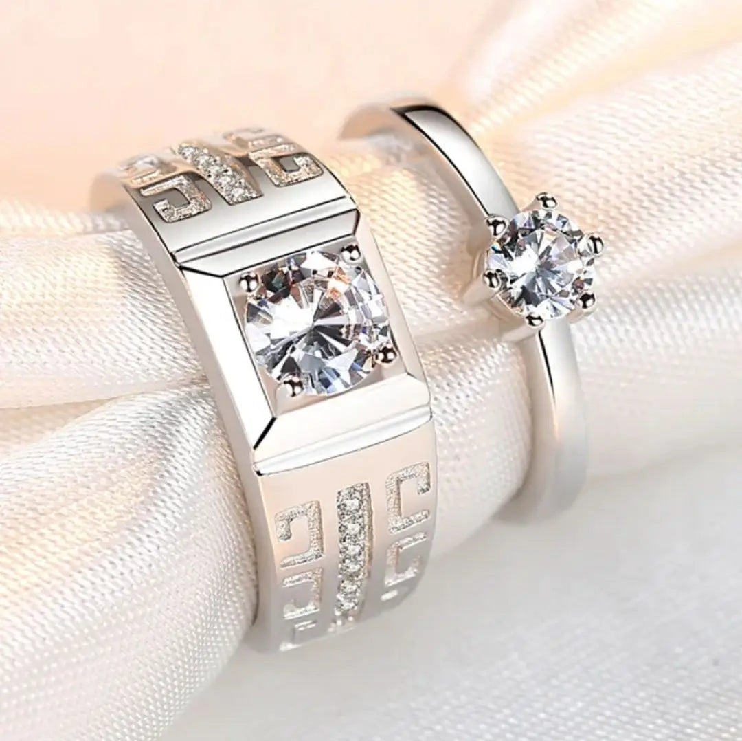 Couple Ring Engagement Party Casual