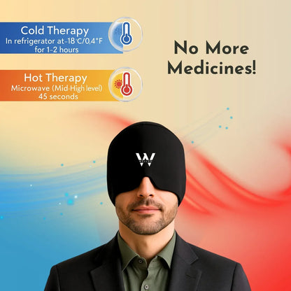 Mindmute™ Headache Relief Cap (Hot & Cold) - Premium Quality