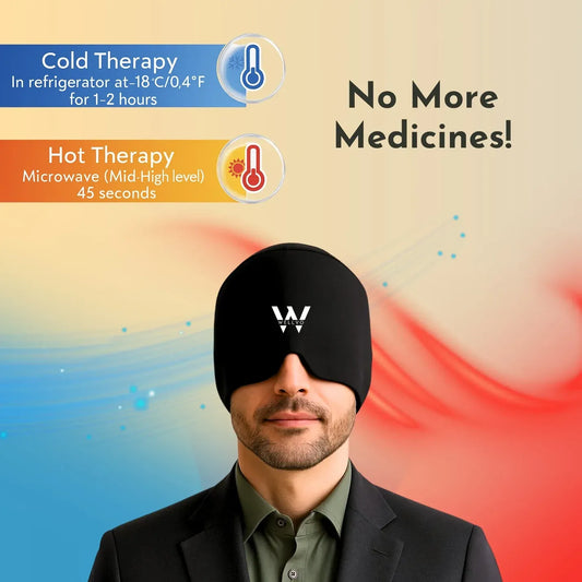 Mindmute™ Headache Relief Cap (Hot & Cold) - Premium Quality