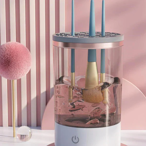 AUTOMATIC COSMETIC BRUSH CLEANER