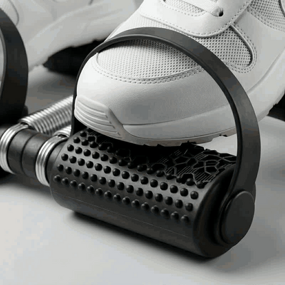 Home Belly Fat Burner Machine Steel Double Spring
