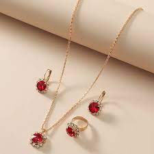 😍Red Locket Set for Girls😍