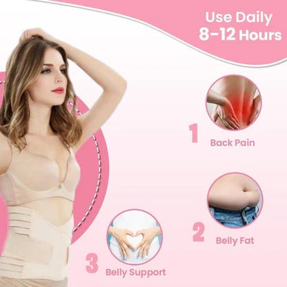 ⭐ AFTER PREGNANCY &amp; C-SECTION RECOVERY BELT — POSTPARTUM BODY SHAPER