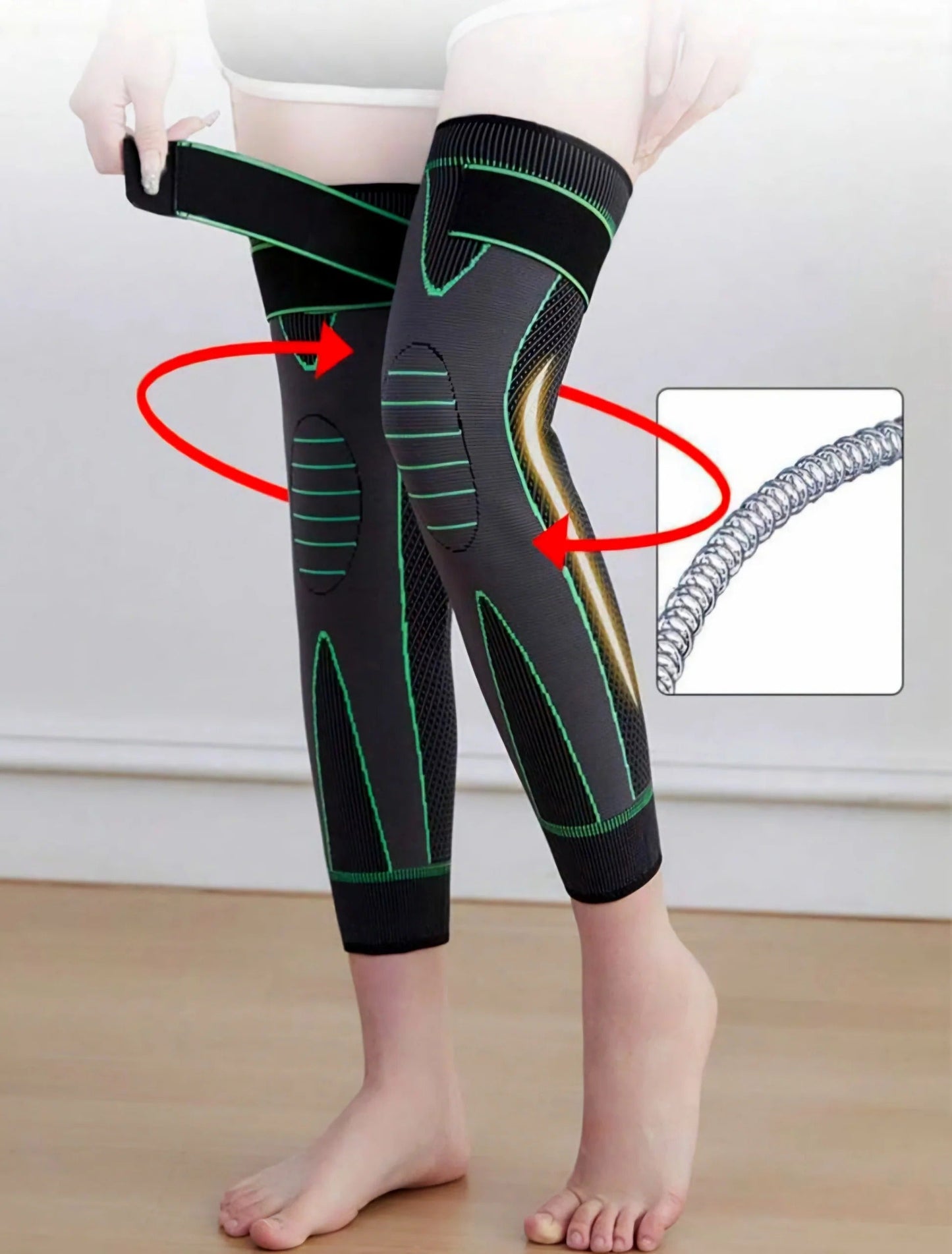 🦵 ZAFYNIX™ Compression Knee Brace Support with Adjustable Strap