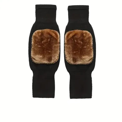 🧦 Premium Woolen Knee Warmers with Adjustable Strap (Pair)