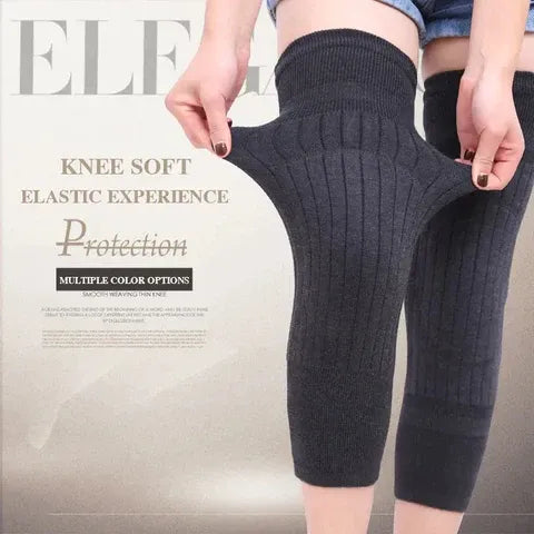 🧦 Premium Woolen Knee Warmers with Adjustable Strap (Pair)
