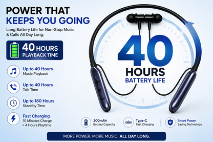 G-CELL | J-511 | Long Lasting Battery | Bluetooth NeckBand