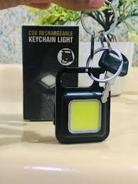 ⭐ COB Rechargeable Keychain Light – Ultra Bright, Portable & Multi-Functional