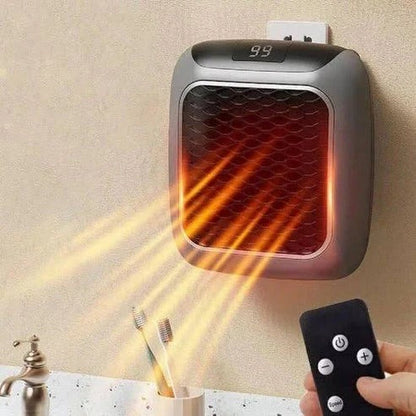 Handy Heater 800watts Wall Mounted Outlet Small Space Heater With Adjustable Thermostat