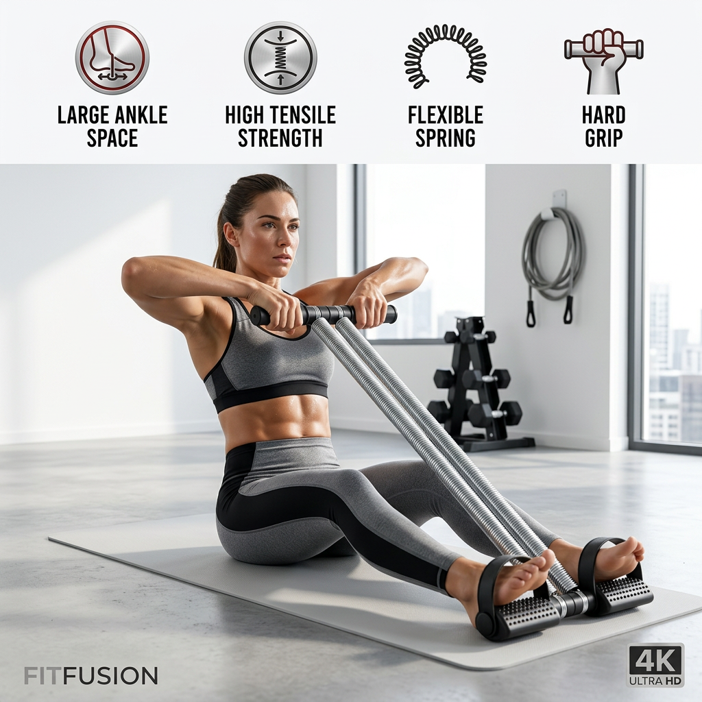 Home Belly Fat Burner Machine Steel Double Spring